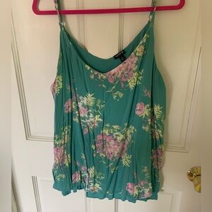 Torrid Floral Cotton Camisole / Tank Top